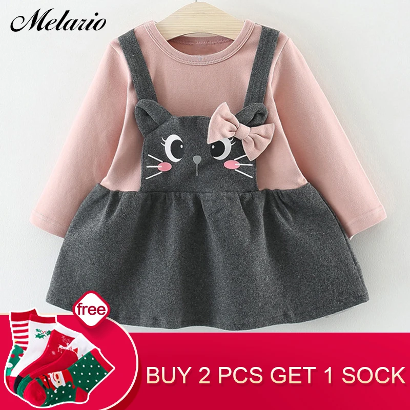Melario Baby Dress 2018 Autumn Winter Baby Girls clothes Long Sleeve Princess Girls Dress Kids Clothes Children princess dresses Melario Baby Dress 2018 Autumn Winter Baby Girls clothes Long Sleeve Princess Girls Dress Kids Clothes Children princess dresses