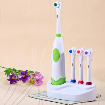 

Electric Toothbrush With 4 Brush Heads Oral Hygiene Dental Care Accessories Electric Toothbrush For Adults And Baby