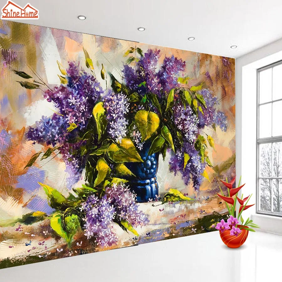 Фотообои природа 3d обои домашний декор для гостиной спальни Роза картина Papel де