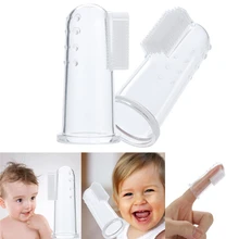 5*2,5 см зубная щетка для детей, супер Мягкая зубная щетка для домашних животных, щетка для зубных щеток, уход за зубами, силикагель, товары для чистки детей