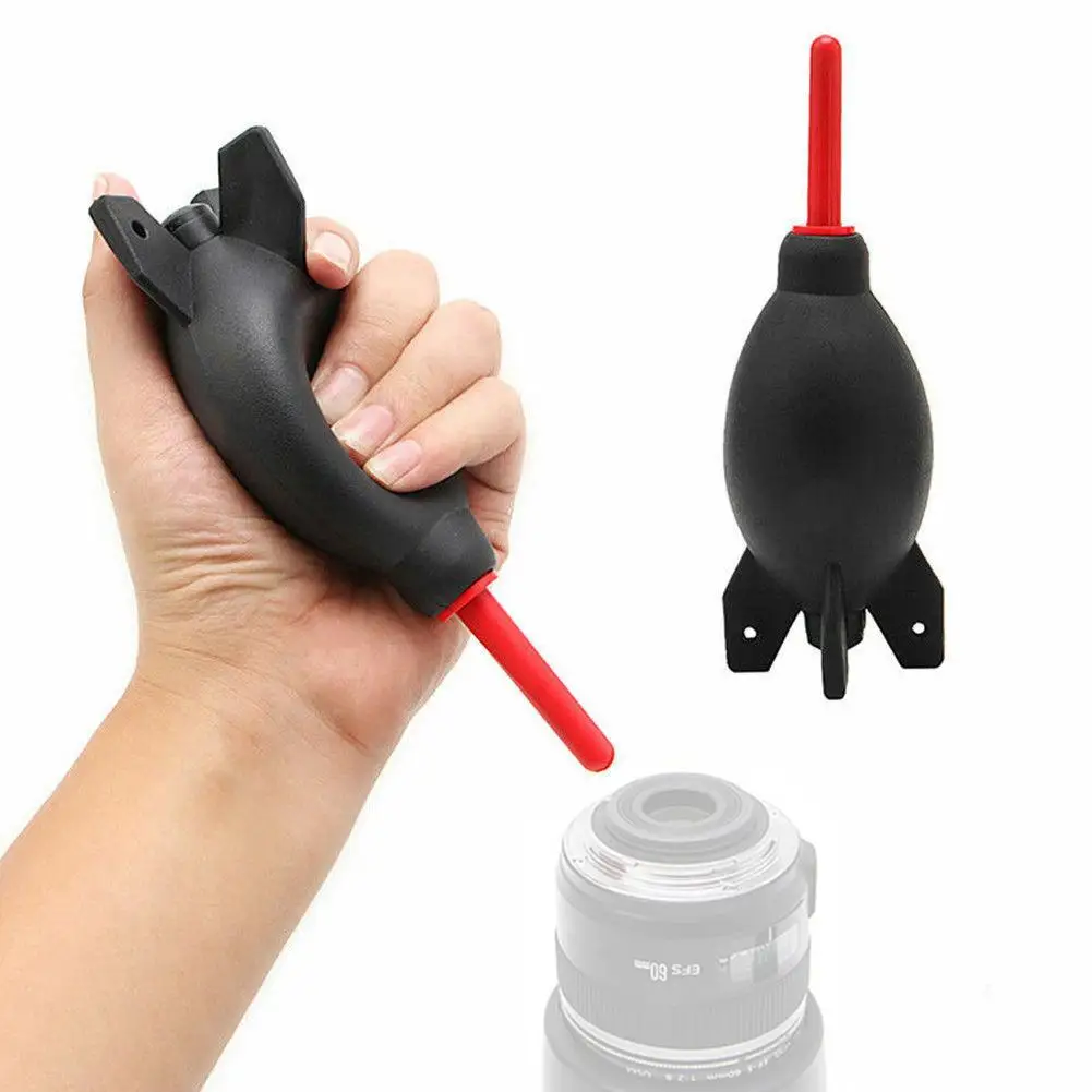 

Hot Portable Rocket Shaped Silicone Air Blower DSLR Camera Lens Duster Pump Cleaner