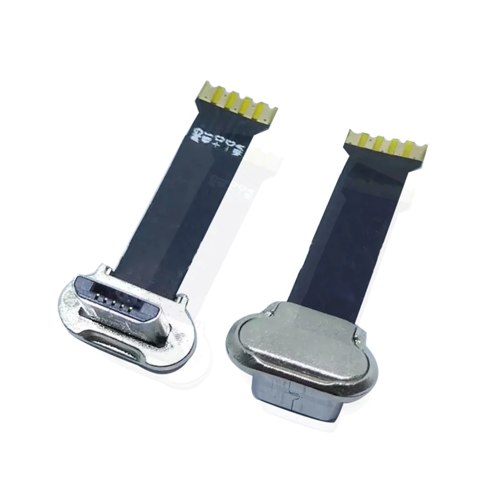 

MICRO Wireless Back Clip Adapters Mike Male Head 5 Pads FPC Soft Cable Male Micro Wireless Charging Mobile Phone Clip plug