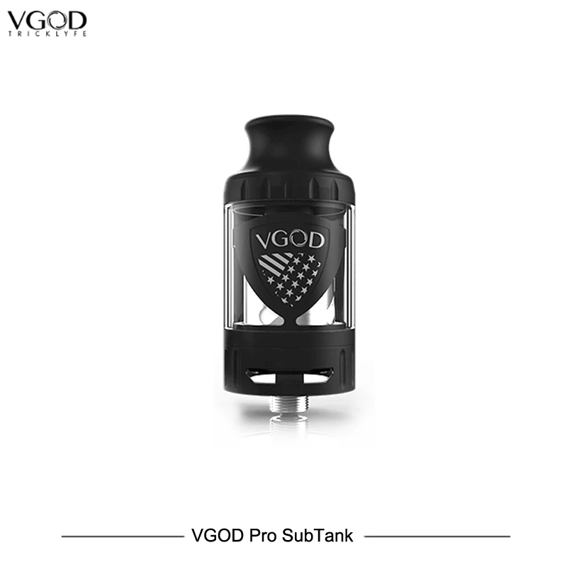 Оригинальный VGOD Pro SubTank 4 мл Vgod subohm танк распылителя 0 2/0 Ом катушка 5 емкость