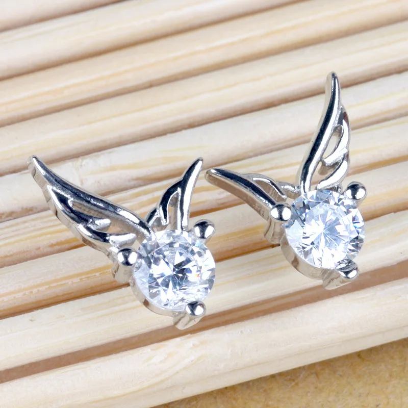 Angel Wing Earrings Drop Ship Alloy Craft High Quality Angel Wing Earrings Drop Ship Alloy Craft High Quality Simple Shipping Ctxzcred0003 In From Jewelry Accessories On