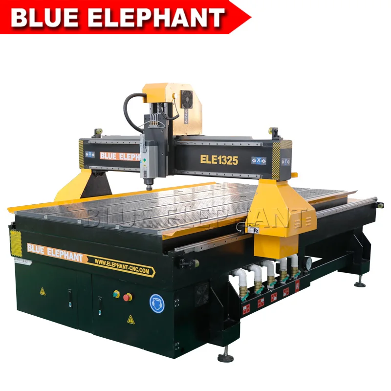 

Blue Elephant Newest model 3 axis cnc router 1325 advertisng signs making on sale high performance machine