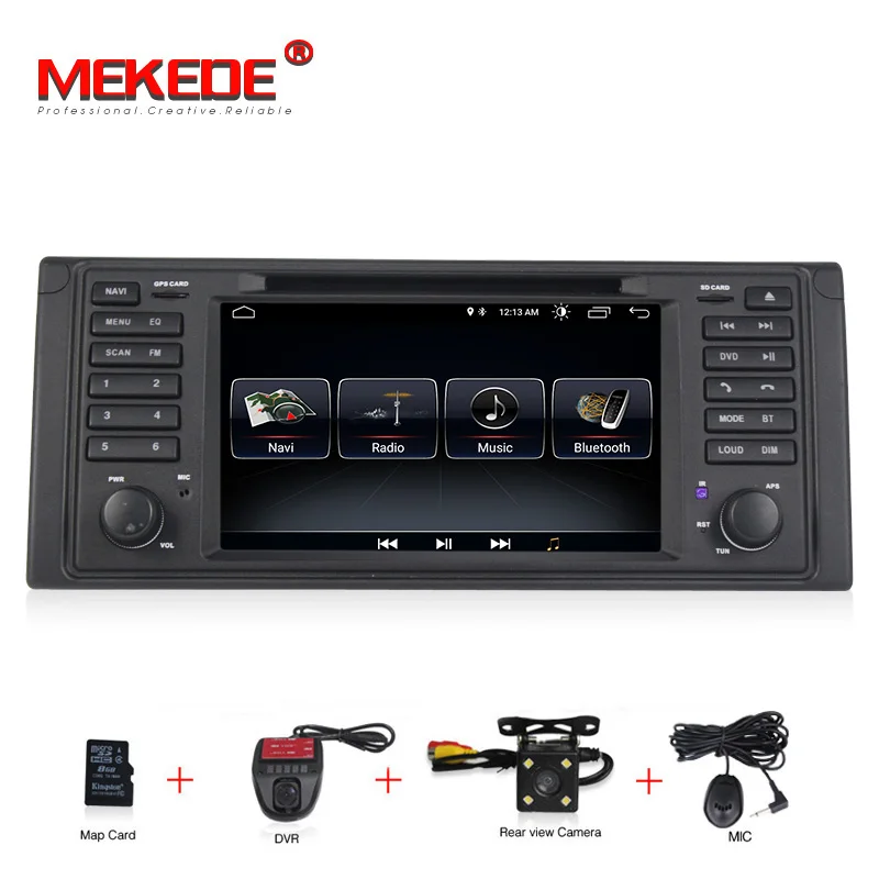 

Android 8.1 car DVD player Radio GPS stereo navigation for bmw e53 E39 X5 With GPS Bluetooth Radio RDS USB CANBUS 16G map