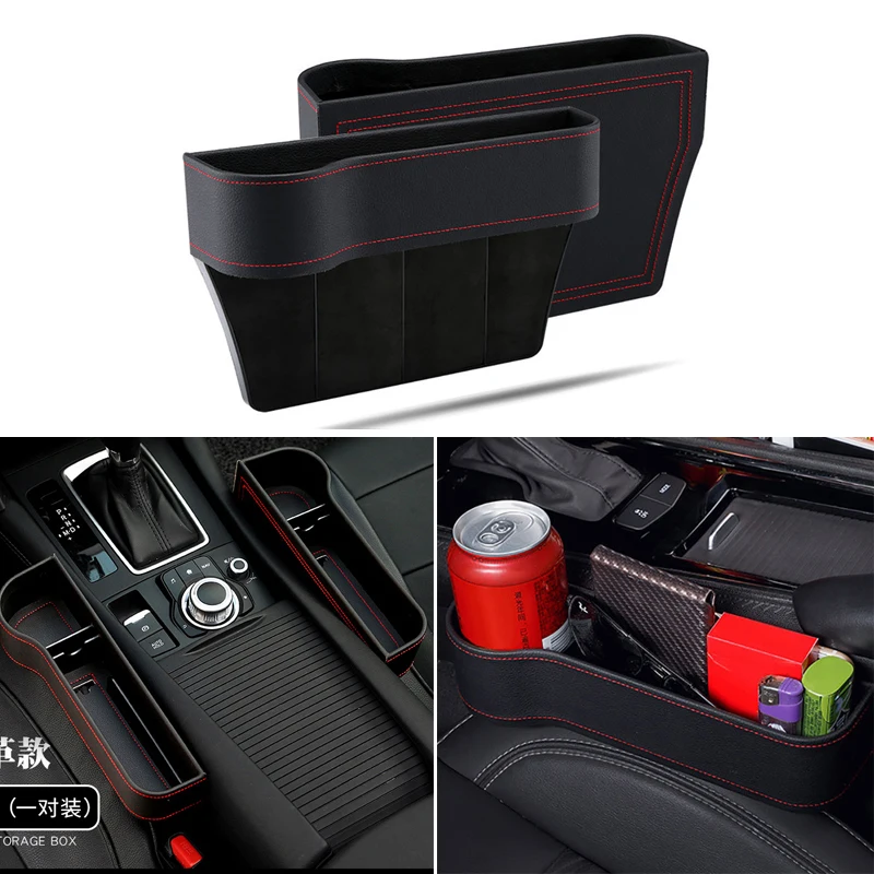 

Car Accessoies Seat Storage Pockets Box Organizer For Volkswagen Passat B5 Golf MK5 Skoda Octavia Audi A3 A4L A5 A6L