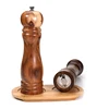 Leeseph Salt and Pepper Mill Tray, Bamboo Tray Pepper Mill Tray, Kitchen Tools Accessories for Home 5