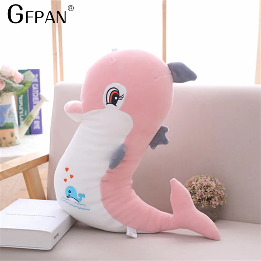 Высокое качество 1 шт. 25 см Kawaii Dolphin из мультфильма мягкого плюша игрушка милые