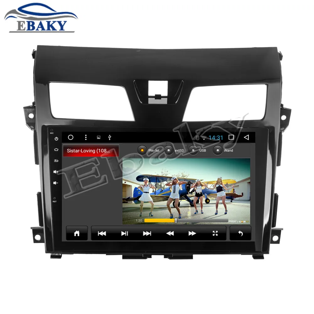 Discount NaviTopia 10.1inch 1GB/2GB RAM Quad Core/Octa Core Android 7.1/8.1 Car DVD Radio for Nissan Teana 2013 2014 2015 2016 GPS/wifi 17