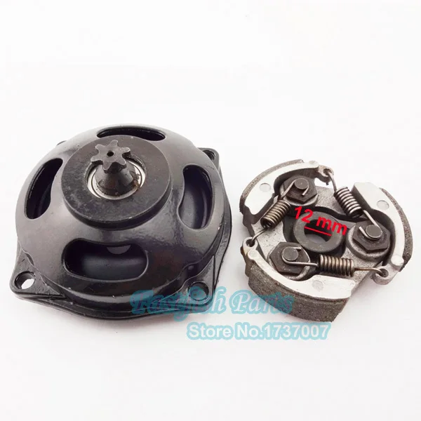 25H 6T Gear Box Drum &amp Clutch without Keyway For 47cc 49cc Mini ATV Pocket Dirt Bike Motorcycle |