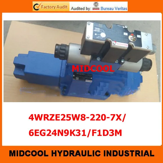 

high quality hydraulic valve  4WRZE25W8-220-7X/6EG24N9K31/F1D3M