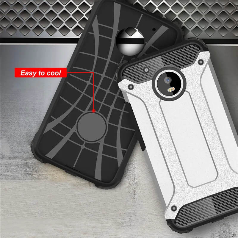 Strong Hybrid Tough Shockproof Armor Back Case Cover for Motorola G5 Plus G4 Play G3 Moto MZ ForceZ PlayZ Hard Rugged Fundas (12)