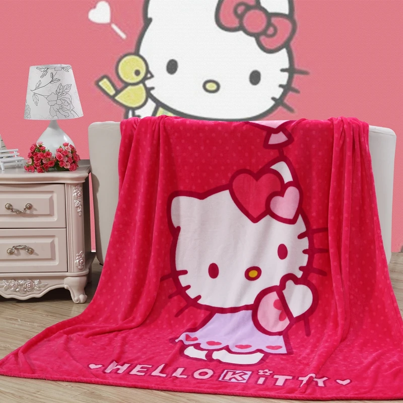 Home textiles,hello kitty rose red star balloon comfortable coral