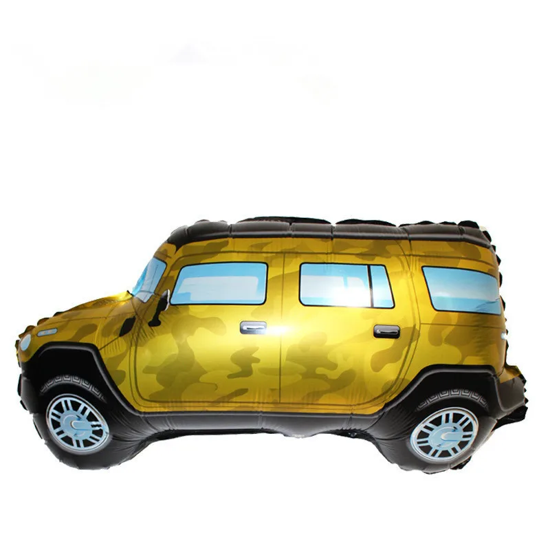 The new aluminum balloons party decoration cartoon transportation