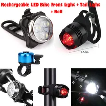 Super Bright USB Led Bike Bicycle Light Rechargeable Headlight +Taillight +Bell rechargeble LED bicycle light new A30 Super Bright USB Led Bike Bicycle Light Rechargeable Headlight +Taillight +Bell rechargeble LED bicycle light new A30