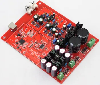 

YJ0098-XMOS U8+WM8741 USB decoder board