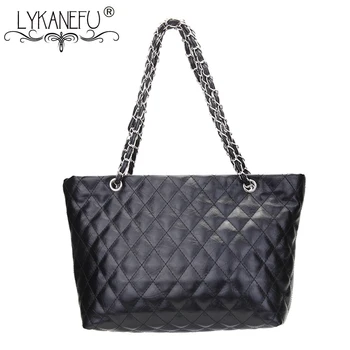 

LYKANEFU Luxury Handbags Women Bags Designer Women Leather Handbag Chain Women's Shoulder Bags with Top Handles Sac a Main