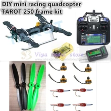 Своими руками fvp mini гоночный Дрон Таро 250 рамка+ мини CC3D+ 1806 2400KV двигатель+ Simon K 12A ESC+ 5045 пропеллеры ABS+ FLYSKY FS-i6+ iA6B