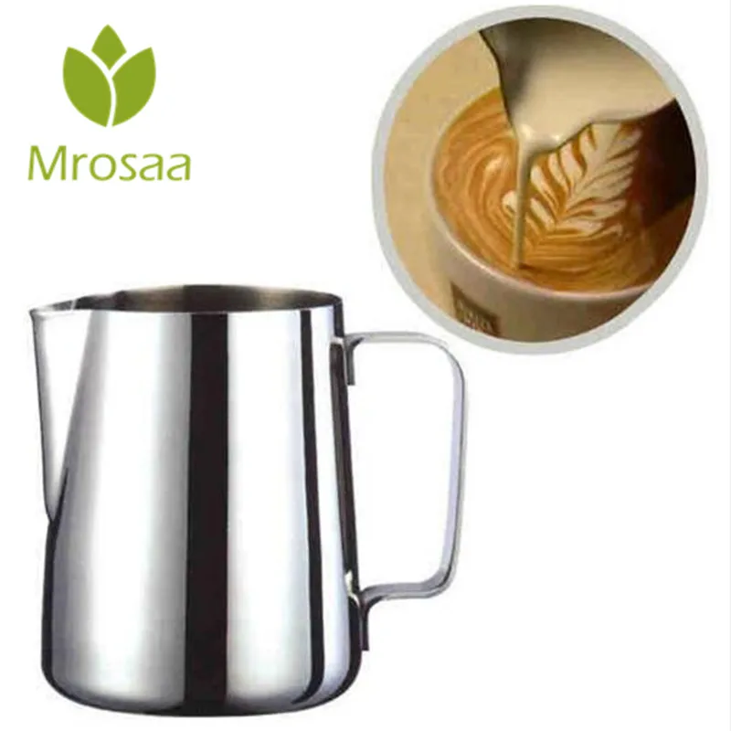 

Kitchen Stainless Steel Coffee Latte Milk Frothing Jug Pitcher Milk Frothing jug Espresso Coffee Pitcher Barista Craft CoffeePot
