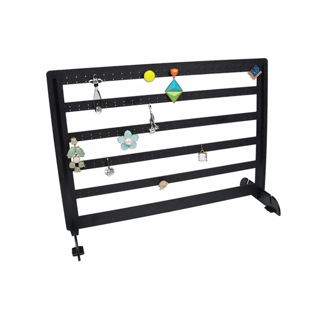 Earrings Jewelry Holder Plastic Stand Showcase Tool Organizer Rack