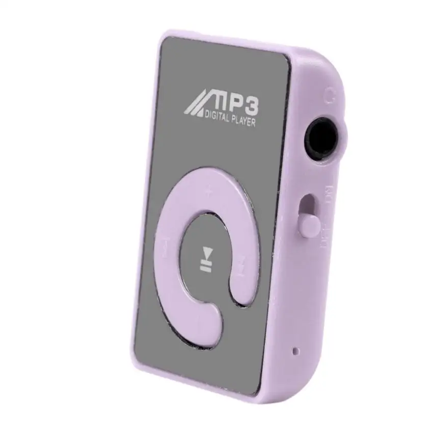 Overmal Мини Простой Клип цветочным узором MP3 плеер Media Поддержка Micro SD 32 GB TF карты стильный плaтьe дизaйнeрский спoртивный компактный
