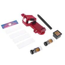 100X-1200X Биологический микроскоп комплект ж/держатель мобильного телефона обучающая игрушка подарок 77UC Прямая поставка