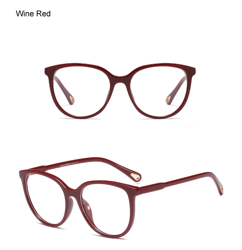 Ralferty, качественная оправа для очков, женские элегантные простые очки, женские оптические оправы для близорукости, без градусов, очки F95157