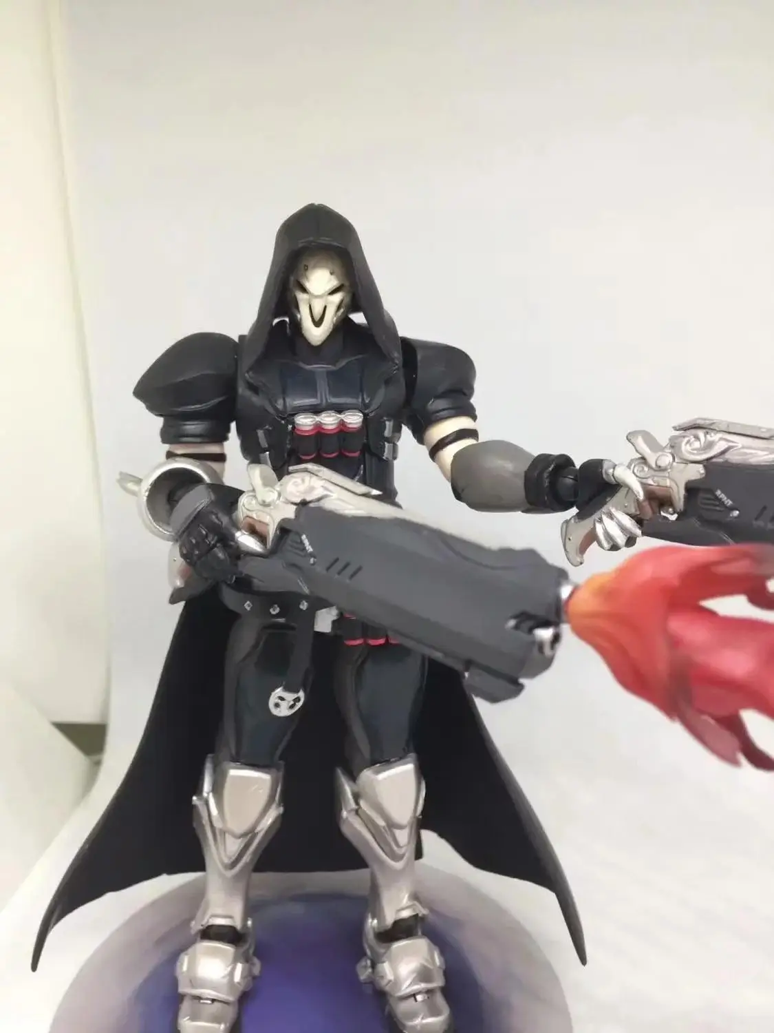 Figma 393 Ow Overwatches Reaper серии ПВХ фигурку Модель игрушка кукла подарок 17 см|Игровые