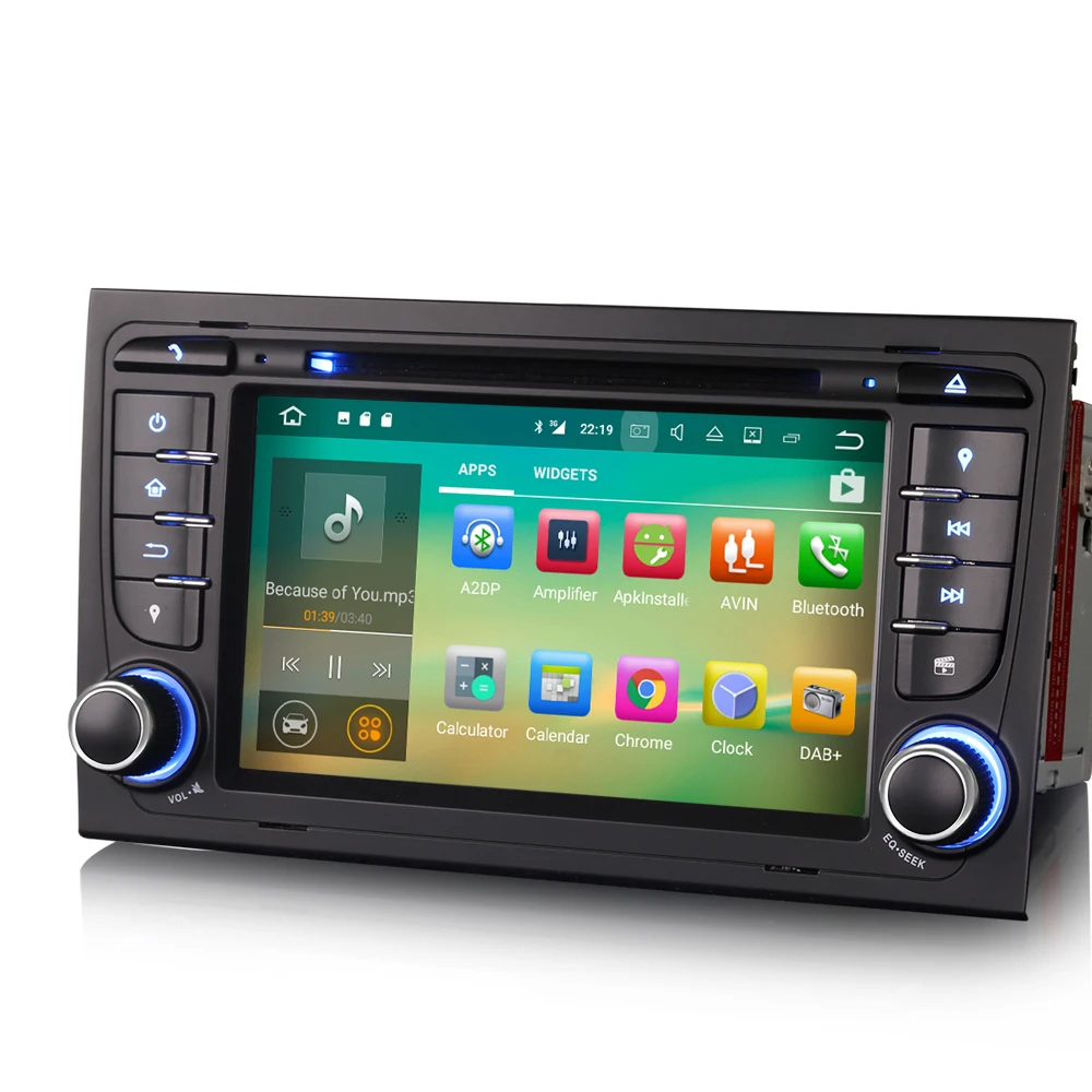 Android 7 1 Авторадио DAB + DVD GPS Bluetooth Navi Автомобильный cd проигрыватель для AUDI A4 SEAT EXEO RS4 B9