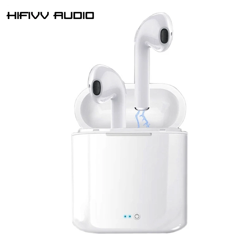 

i7s Tws Bluetooth 5.0 earphone Mini Wireless Earbuds Headphone Stereo Earbud Headset With Mic For Iphone Xiaomi All Smart Phone