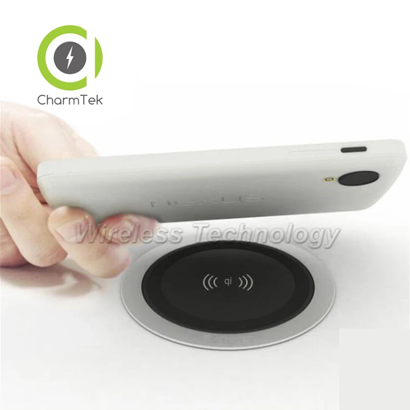 Table Desktop Embedded Qi Wireless Charging Charger