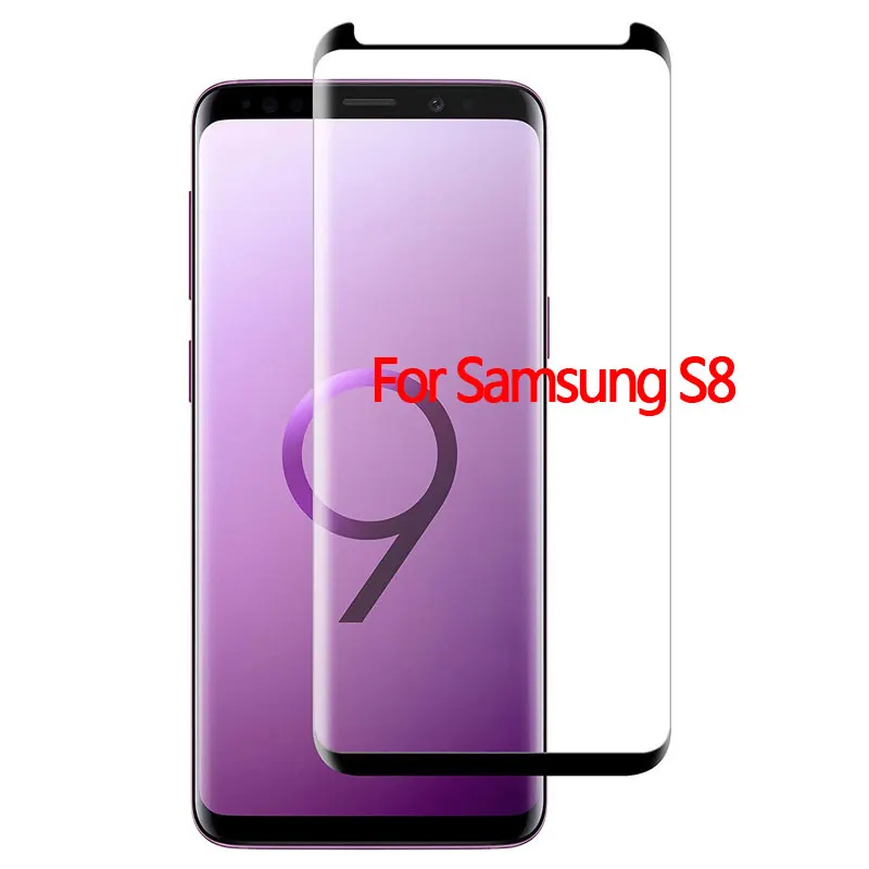 Изогнутое закаленное стекло Suntaiho для samsung Galaxy A50 s8 S9 S10 S10 plus S7 edge Защитная пленка для samsung Note 8 9 S10E - Цвет: For Samsung S8