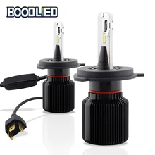 Car Headlight Bulb H7 LED H4 HB2 H1 H3 H11 9005 9006 HB3 HB4 LED Headlight Bulbs With CSP Chip 12V 24V Car Light Auto Fog Lamp