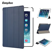 Easyacc Case For iPad 2 3 4 Leather Case PU Protective Smart Cover Case for iPad 2 3 4 New Free Shipping Covers & Cases handheld protective pu leather case w holder for the new pad ipad 4 black