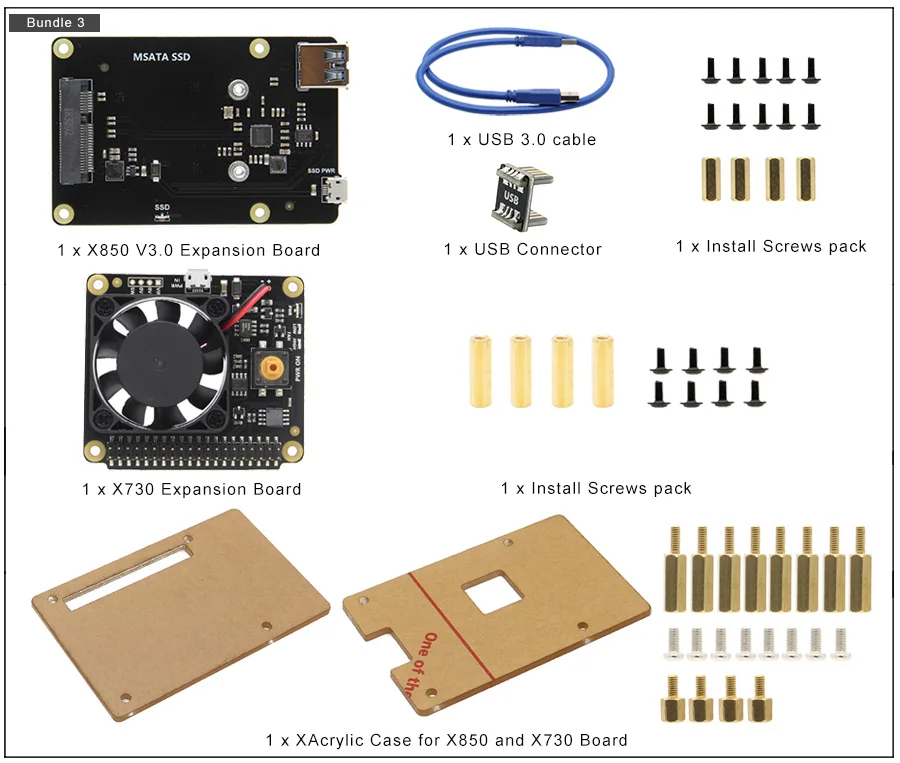 Raspberry Pi X730 управление питанием с безопасным выключением и функцией автоматического охлаждения Плата расширения для Raspberry Pi 3B+(plus)/3B