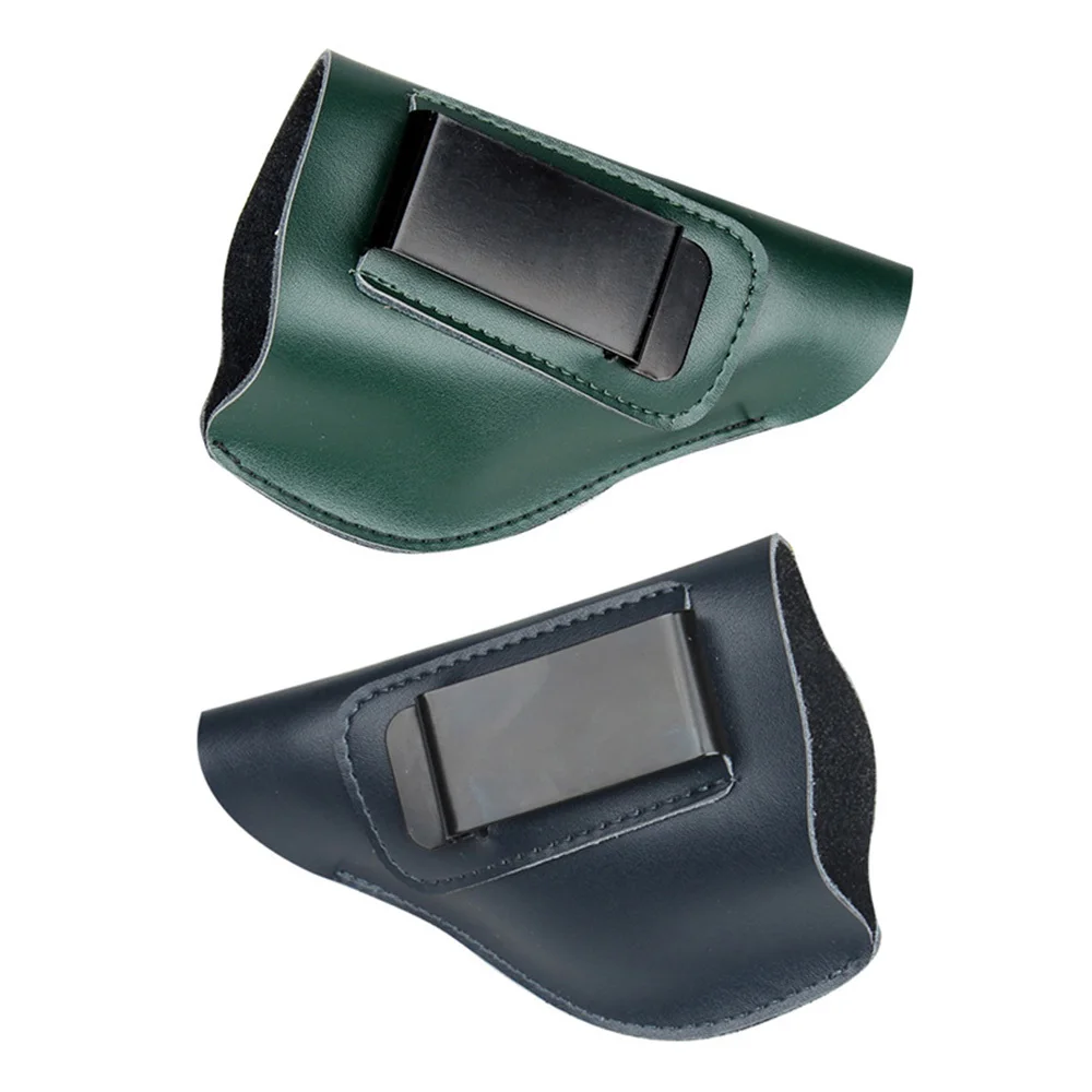 

Universial PU Leather Concealed Carry Gun Holster for Most J Frame Style Revolver Handguns Pistols Clip Case