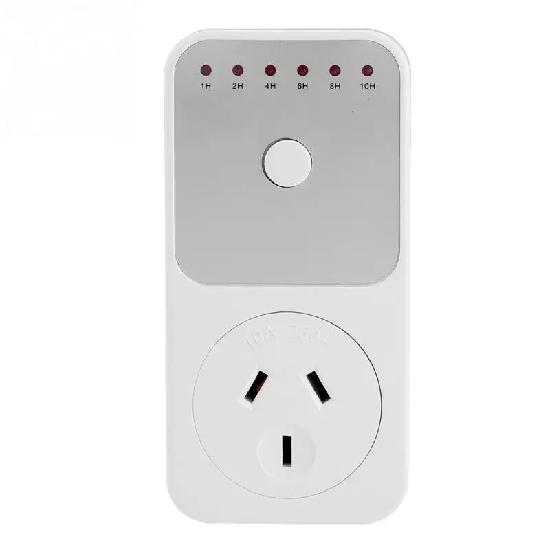 

ABS 50 Hours Electronic Type Countdown Socket Switching Power Timer Timing off Socket 100-240V 4 Plug for Choose