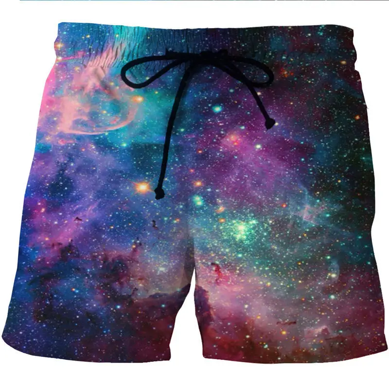 Mens Naughty Cats Brown Summer Holiday Swim Trunks Beach Shorts Board Shorts