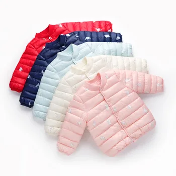 

Children Jacket 2019 Autumn Winter Warm Baby Girls & Boys Jackets Cartoon Outerwear Cotton Padded Kids Casual Jackets For Girls
