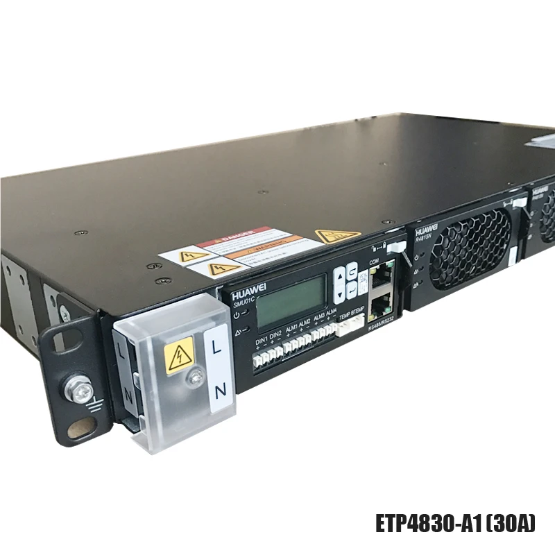 

Hua wei ETP4830-A1 30A -48V power converter, Embedded Telecom Supply OLT GPON 30A 100V-220V AC-48V DC transformer double Power