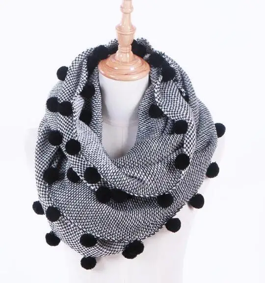 Thick Scarf for Winter European Designer Big Size Shawl Scarves Fur