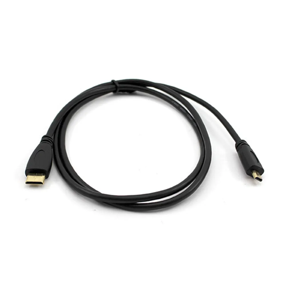 Micro HDMI Male to Mini HDMI Male Cable Cord M/M for Tablet for Samsung