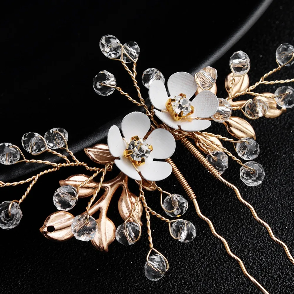 Gold Color Hair Pins  (1)