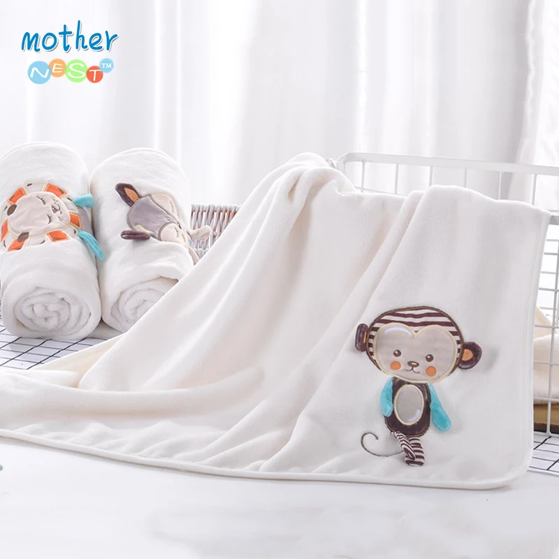 

Air Conditioning Baby Blanket Multi-use Summer Thin Quilt Lightweight for Infant Newborn Boys Girls Soft Swaddler Wrap Bed Cover