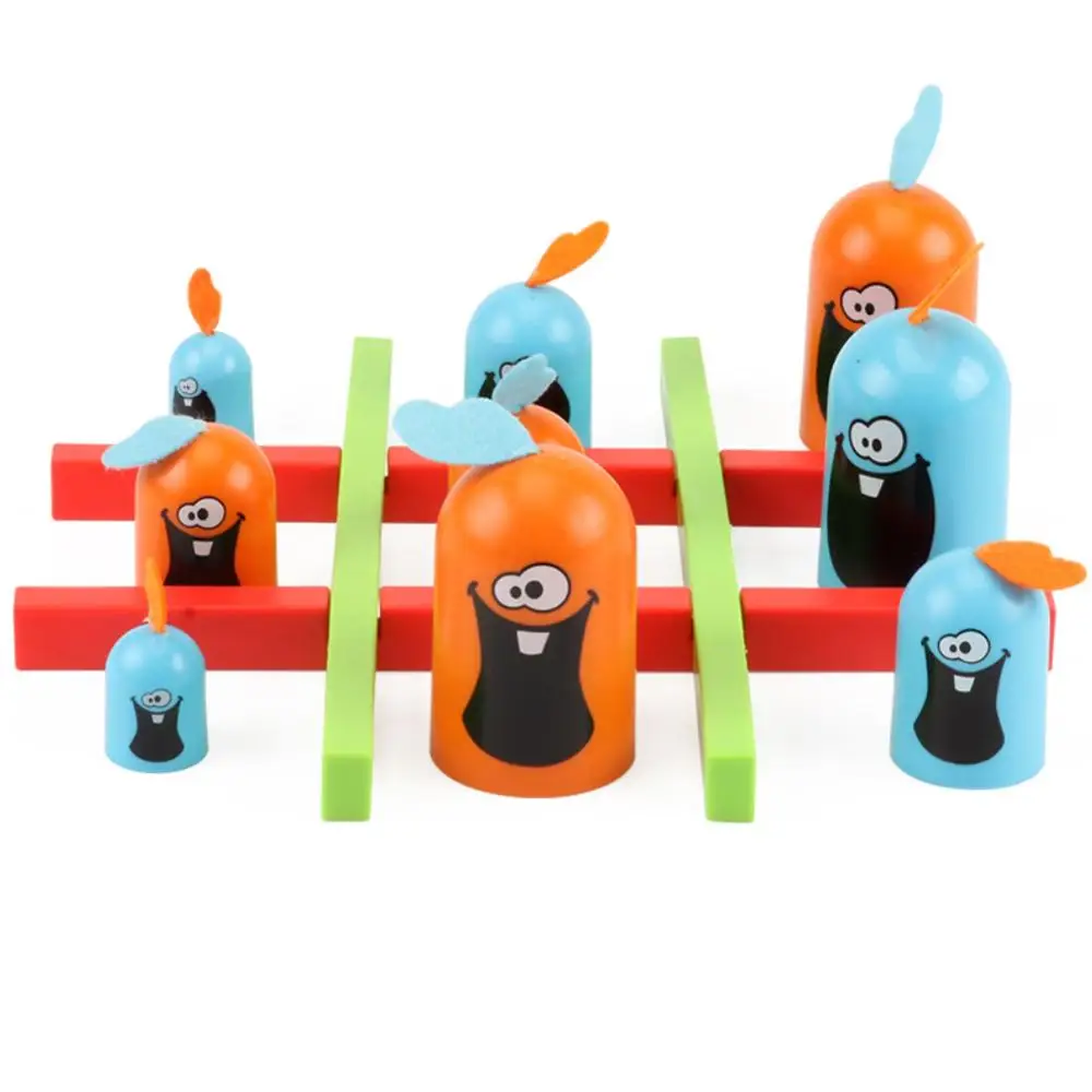 

Kids Children Education Toy Fun Gobblet Gobbler Strategy Table Interactive Puzzle Board Game Intelligence Developmental Toys