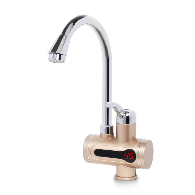 

Electric Water Heater Tankless Kitchen Instant Hot Water Tap Electric Water Faucet Heating Tap 220V Tankless Instantaneous Water