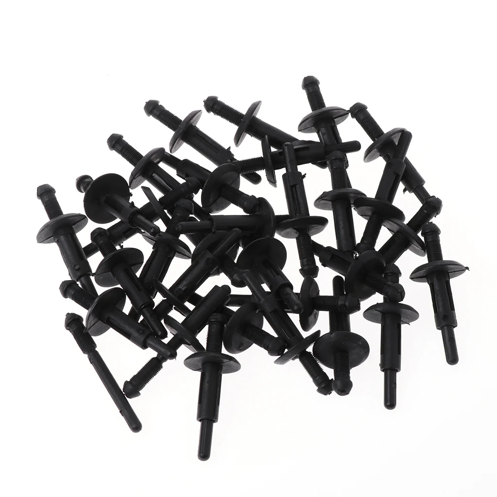 30 Pcs Auto Bumper Blind Rivet Clips 34201631 For Chrysler Jeep WJ Grand Cherokee Car Accessories