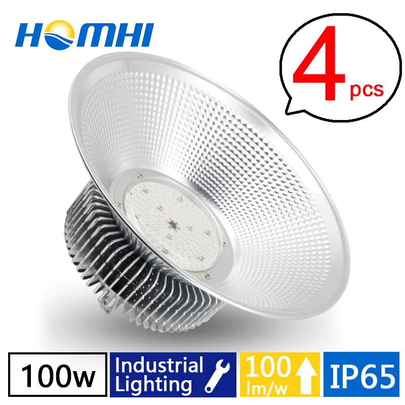 

100 watt working led light ceiling waterproof led light factory gas station garage lighting powerful lights lamp stock high bay