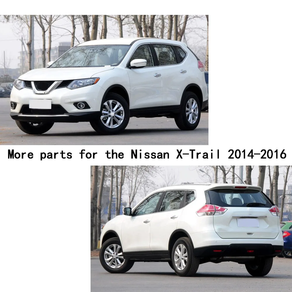 Для Nissan X-Trail XTrail T32/Rogue углеродное волокно заднего вида автомобиля боковое стекло зеркало отделка рамы 2 шт